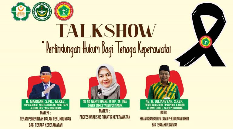 Talkshow-perlindungn hukum bagi perawat TAJUK