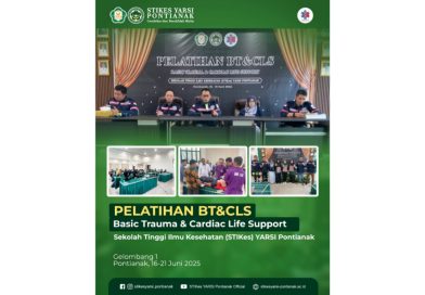 STIKes YARSI Pontianak Sukses Selenggarakan Pelatihan BT&CLS Gelombang 1 Tahun 2025