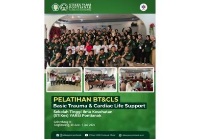Pelatihan BT&CLS Gelombang III di Singkawang, STIKes YARSI Pontianak Gandeng YAGD 118 Jakarta