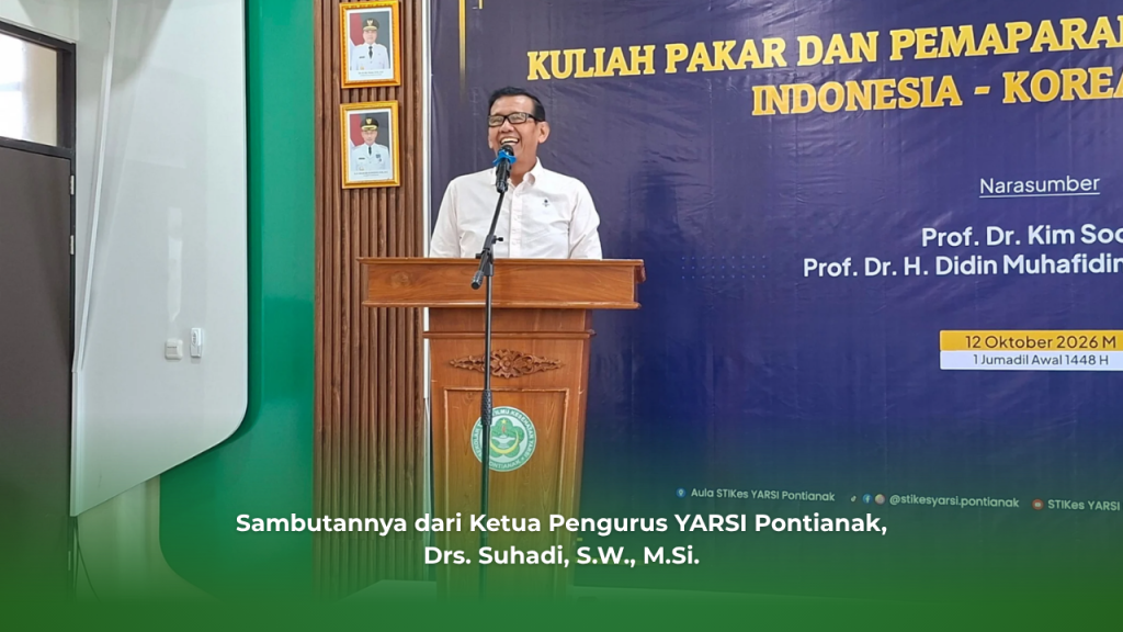 Perluas Kolaborasi Internasional, YARSI Pontianak Laksanakan Kuliah Pakar dan Bahas Peluang Kerja Sama Indonesia-Korea Selatan