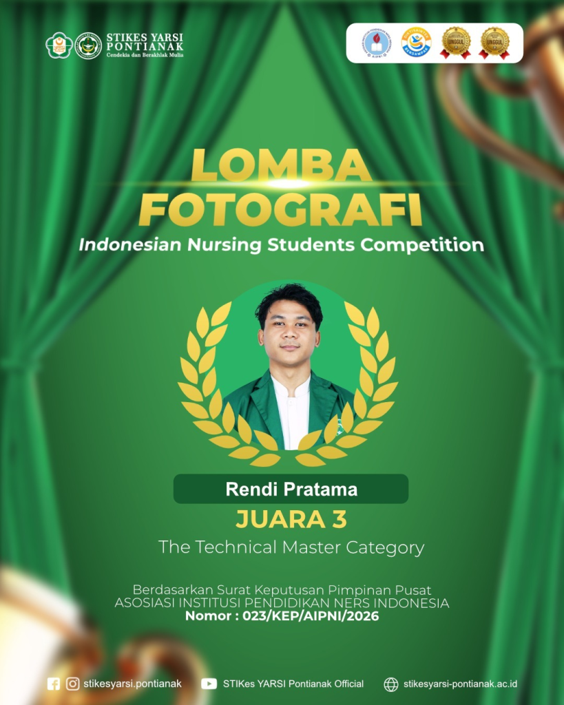 Mahasiswa STIKes YARSI Pontianak Borong 11 Prestasi pada Kompetisi AIPNI 2026, Berjaya di Lima Cabang Lomba