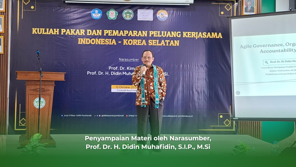Perluas Kolaborasi Internasional, YARSI Pontianak Laksanakan Kuliah Pakar dan Bahas Peluang Kerja Sama Indonesia-Korea Selatan